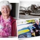 Avis Munro, of Wanaka, recalls her motoring exploits.PHOTOS: MARK PRICE