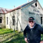 Tapanui historian Charlie Davis is leading a project to conserve the 106-year-old former Kelso...