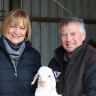 Peri Drysdale, of Untouched World, and South Otago farmer David Shaw, who have, in partnership,...