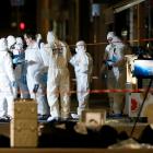 French police were hunting a suspected suitcase bomber on Friday after an explosion in the...