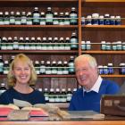 Dunedin Apothecary Herbal Dispensary owner Tracey Loughran and her father, Norman Edwards,...