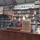 Gilchrist's Store owners John and Helen Hellier are surrounded by history in their Oturehua...