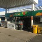 The Mornington BP, where the glass in the sliding door was smashed in a smash and grab this...