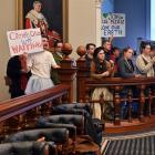 A packed public gallery made its feelings clear as councillors at yesterday's Dunedin City...