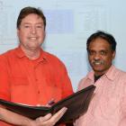 Dr Damien Mather (left) and Dr Mathew Parackal, of the University of Otago’s marketing department...