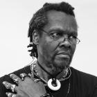 US artist Lonnie Holley plays at the Captain Cook hotel on Tuesday. Photo: Supplied 
