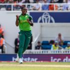 Lungi Ngidi of South Africa has missed three matches since but after being put through his paces...