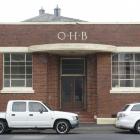 The facade of the Waterfront Industry Commission building in Port Chalmers, which could be saved...