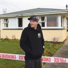 In mourning outside the Mosgiel home where his grandfather died on Sunday in circumstances which...