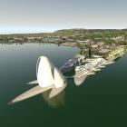 Architecture Van Brandenburg's proposal for development of the Steamer Basin area. Photo:...
