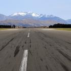 Wanaka airport runway. PHOTO: STEPHEN JAQUIERY