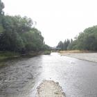 The lower Manuherikia River near the Alexandra campground. Photo: ODT files 