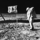 Buzz Aldrin on the moon. Photo: Getty Images 