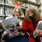 Waitaki district libraries deputy library and community services manager Jean Rivett (left) and...