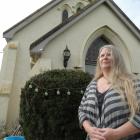 Julie Simpson at her Weston-Ngapara Rd home yesterday, where two intruders gained entry on...