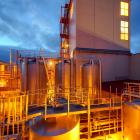 Westland Milk Products drops its payout forecast. Pictured is its plant near Hokitika.PHOTO:...