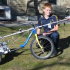 James Avenell (12), of Alexandra, has invented a way to make the chore of weeding easier with his...