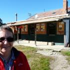 Former Lawrence Chinese Camp Charitable Trust chairwoman Adrienne Shaw stands outside the site's...