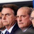 Brazil's Justice Minister Moro, Brazil's President Bolsonaro, Chief of Staff Minister Lorenzoni...
