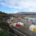 Up-to-$3.6million apartments are being built with views over Lake Wanaka. PHOTO: MARK PRICE