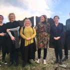Central Otago District Council executive team members (from left) Leanne Macdonald, Louise van...