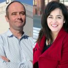 Mayoral candidates Jim O'Malley and Carmen Houlahan. Photos: Linda Robertson/Supplied