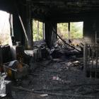 A newly revamped kitchen and lounge were destroyed in a fire at an Arawata Tce, Queenstown,...