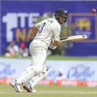 Ross Taylor plays a shot in the first test against Sri Lanka. Photo: Getty Images