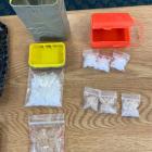 Drugs seized during raids targeting meth in South Otago yesterday.