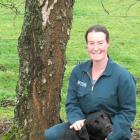 Farm manager Bridget Bell, of Avondale, pictured with Brax, was delighted when she placed second...