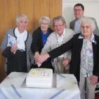 Alexandra-Clyde-Lauder Union parish minister Andrew Howley and (from left) St Mungo's Church...