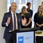 ACC chief executive Scott Pickering at the opening of a leased Princes St building to be used by...