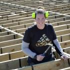 National Association of Women in Construction Excellence Awards finalist Kirsty Currie at work....