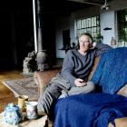Water activist, artist and writer Sam Mahon at his home in Waikari. Photo: Shelley Topp