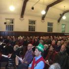 Cr Jim O'Malley speaks at the Dunedin candidates meeting in Opoho last night. PHOTO: GERARD O...