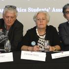 Dunedin mayoral candidates (left to right): Scout Barbour - Evans, Malcolm Moncrief - Spittle,...