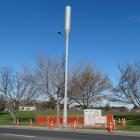 One of two new cell sites installed in Oamaru recently, at Awamoa Park and in north Oamaru. Photo...