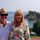 Misha and Andy Wilkinson were celebrating their 25th wedding anniversary sailing around the Greek...