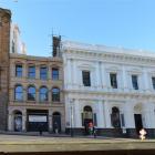 The refurbished former BNZ building in Princes St yesterday. Photo by Stephen Jaquiery.