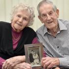 Shirley and Jack Unsworth celebrate their 70th wedding anniversary at their Mosgiel home...