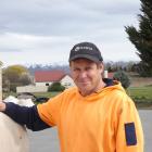 Omakau wool buyer Hayden Hickey, of WS Hickey &amp; Son Ltd. PHOTO: ADAM BURNS