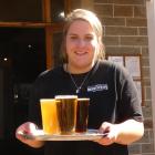 Monteiths Brewery Bar Alexandra front of house Georgia Ellenden in full swing this week. Photo:...