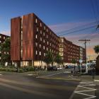 An artist's impression of the new hall of residence which will replace Te Rangi Hiroa. Photo:...