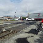 Carmen Rd's railway crossing will receive pedestrian gates to make the area safer.