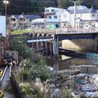 The Otago Regional Council is hoping its construction site at the Dundas St bridge will remain...