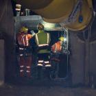 Pike River Recovery Agency engineers during recent work at the mine site. Photo: Pike River...