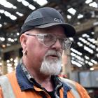Hillside mechanical engineer Graeme Sayer is overjoyed to see investment in his workplace. Photo:...