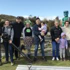 Cast and crew of a short film created for Mental Health Awareness Week  (from left) NHNZ crew...