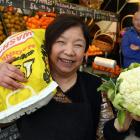 Nancy Young in the Balclutha greengrocers she and her late husband Ngok opened 50 years ago. Son...