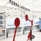 Prof Claudine Stirling, of the University of Otago's department of chemistry, works in Clean Lab....